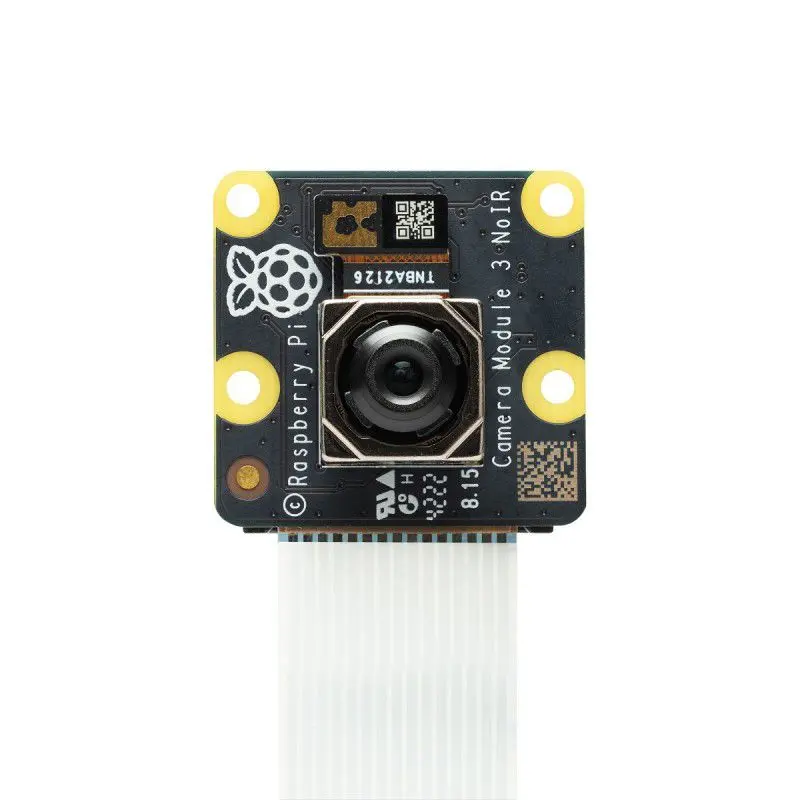 [SC0873] Raspberry Pi NoIR Camera Module 3 – กล้องมองกลางคืน 11.9MP พร้อมระบบ Auto Focus